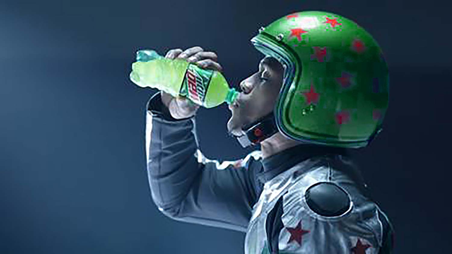 Mountain Dew - Russell Westbrook Helmet Custom Paint